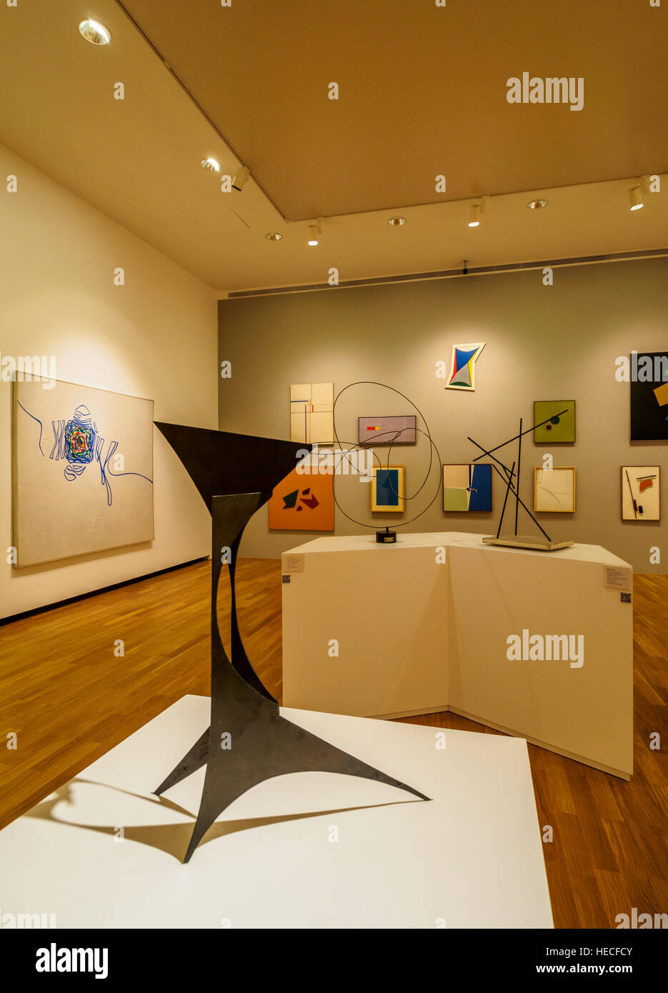 Argentinien, Buenos Aires Provinz, Stadt Buenos Aires, Recoleta, Innenansicht des MNBA, Museo Nacional de Bellas Artes, Stockfoto