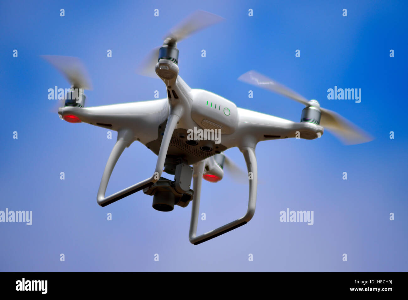 Phantom DJI Drohne fliegen Stockfoto