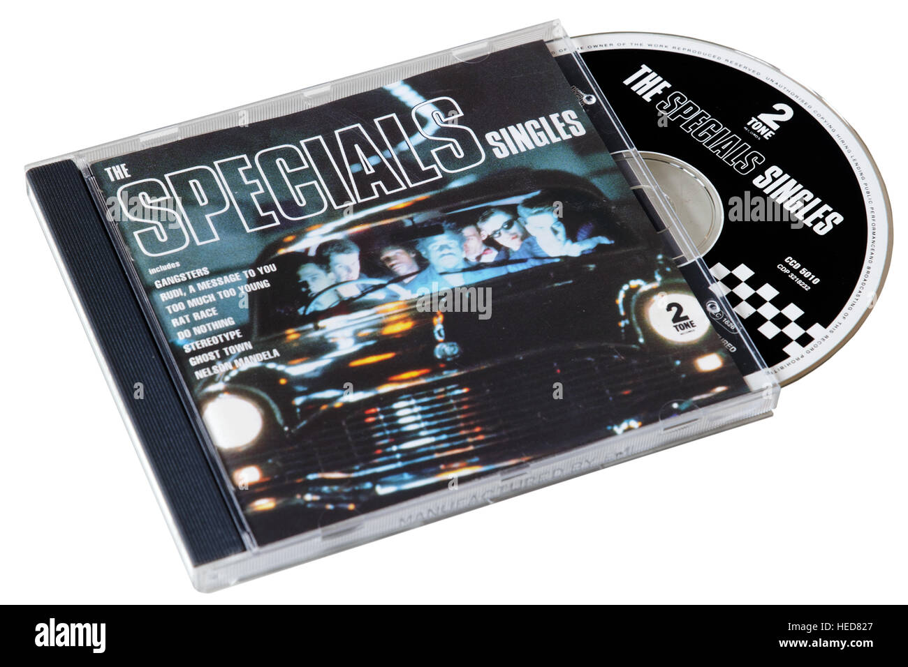Die Specials-Einzel-CD Stockfoto