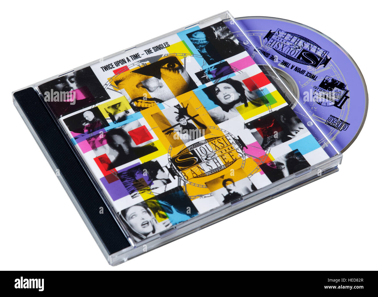 Siouxsie and the Banshees zweimal nach einer Zeit CD Stockfoto