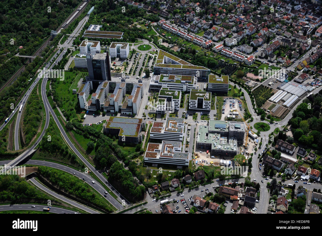 LUFTBILD, Stuttgart Vaihingen, STEP Stuttgarter Engineering Park