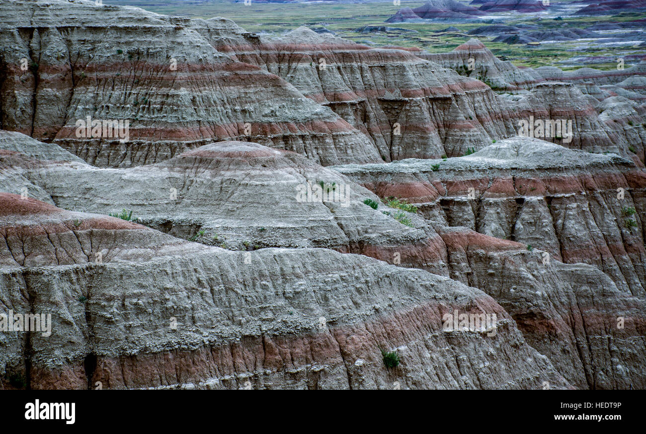 South Dakota Badlands-Landschaft Stockfoto