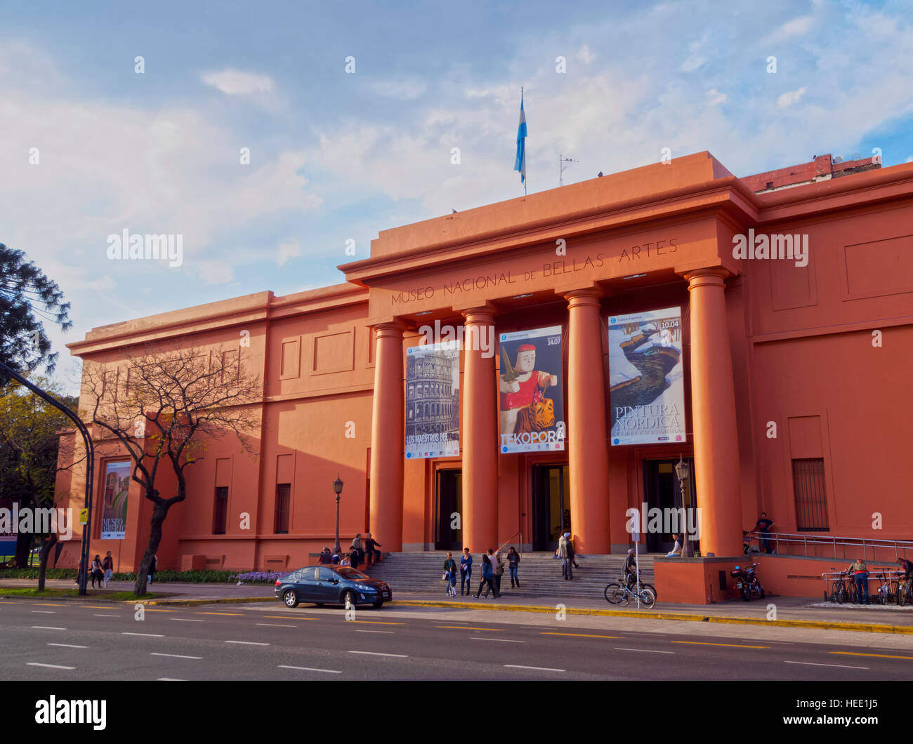 Argentinien, Buenos Aires Provinz, Stadt Buenos Aires, Recoleta, Ansicht des MNBA, Museo Nacional de Bellas Artes, National Museum Stockfoto