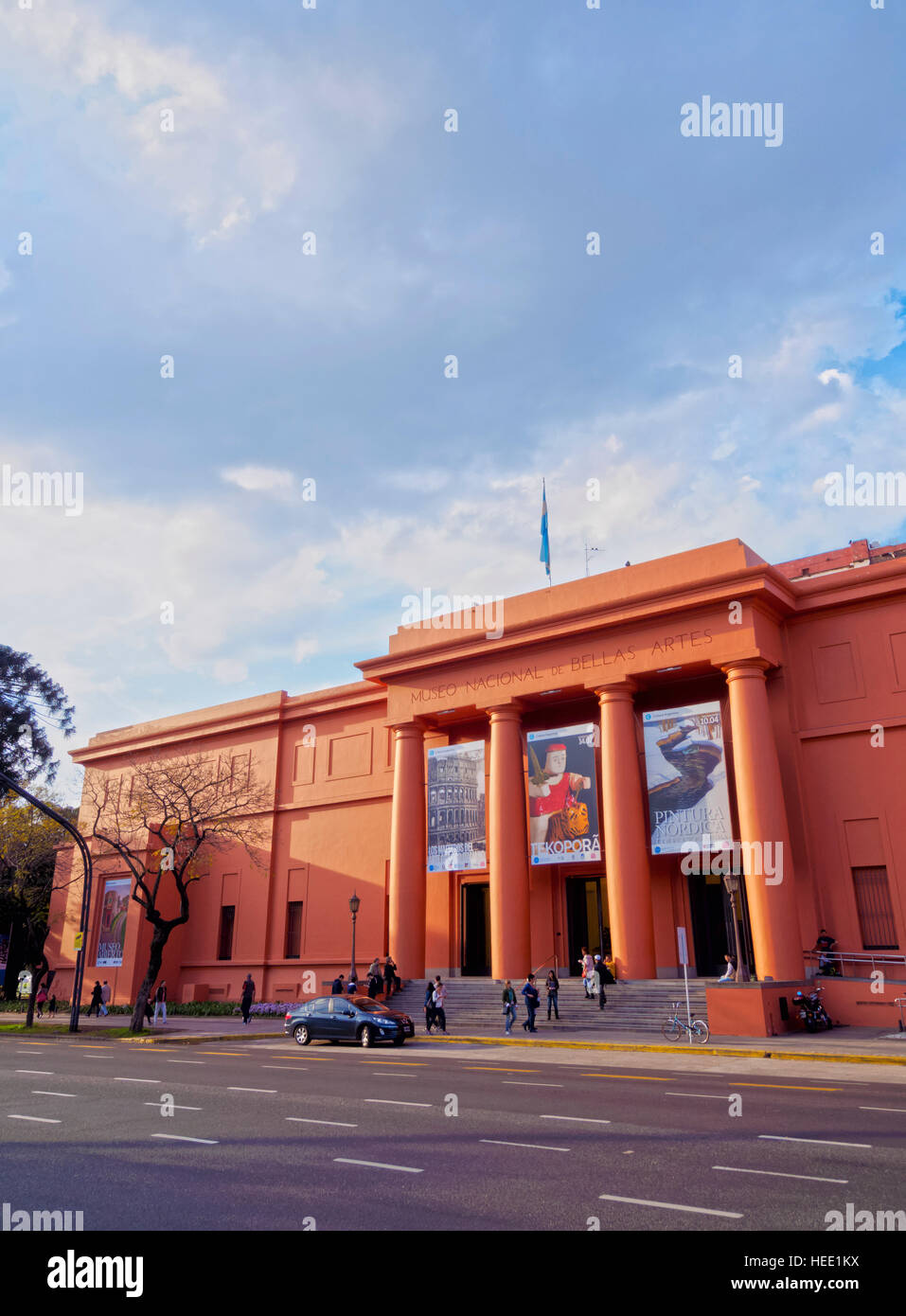 Argentinien, Buenos Aires Provinz, Stadt Buenos Aires, Recoleta, Ansicht des MNBA, Museo Nacional de Bellas Artes, National Museum Stockfoto