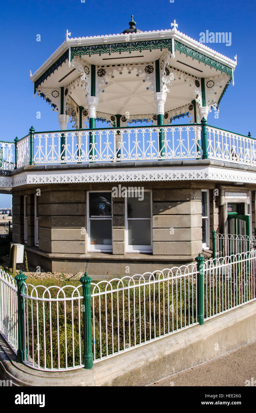 Musikpavillon in Brighton, West Sussex Stockfoto