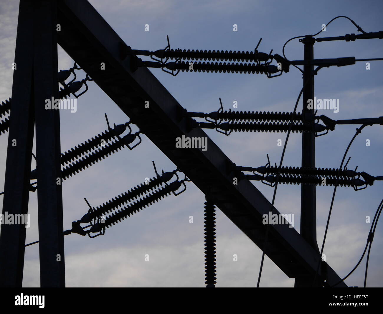 Elektrische Leistung Stockfoto