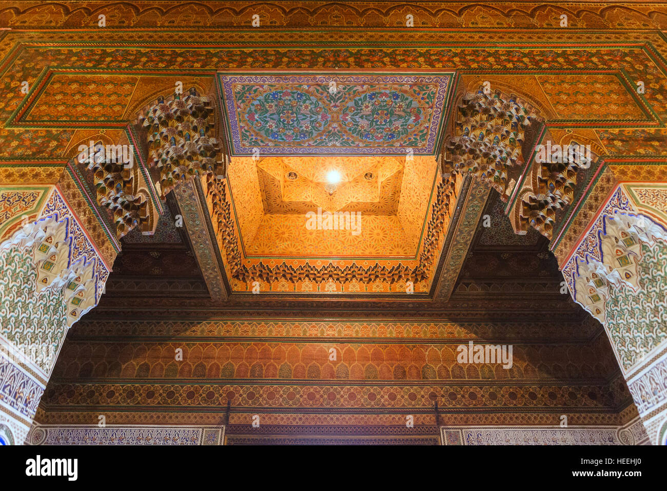 Dar al Saadi Palast, Marrakesch, Marokko Stockfoto