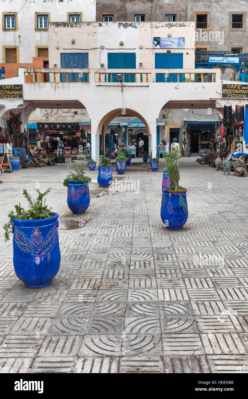 Medina, Altstadt, Essaouira, Marokko Stockfoto