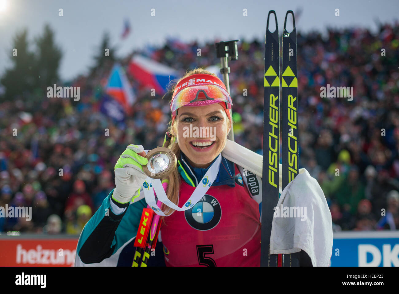 Gabriela Koukalova Stockfoto