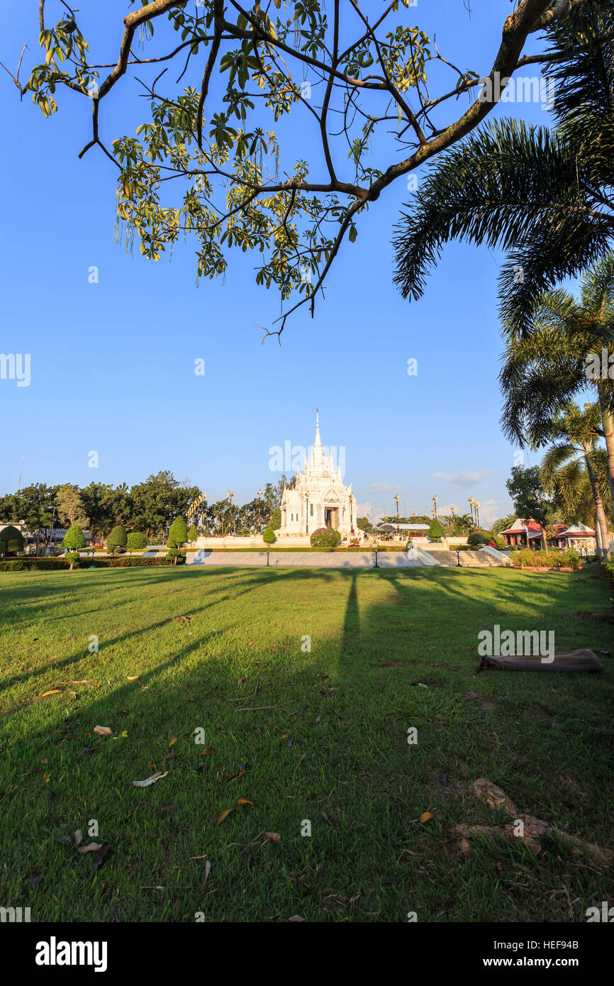 Die Stadt Säule Schrein von Surat Thani Provinz im Süden von Thailand Stockfoto