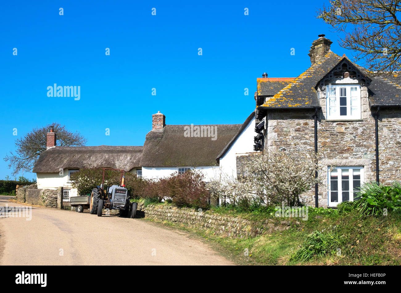 Das Dorf Hl.Antonius in der Nähe von Helston in Cornwall, England, UK Stockfoto