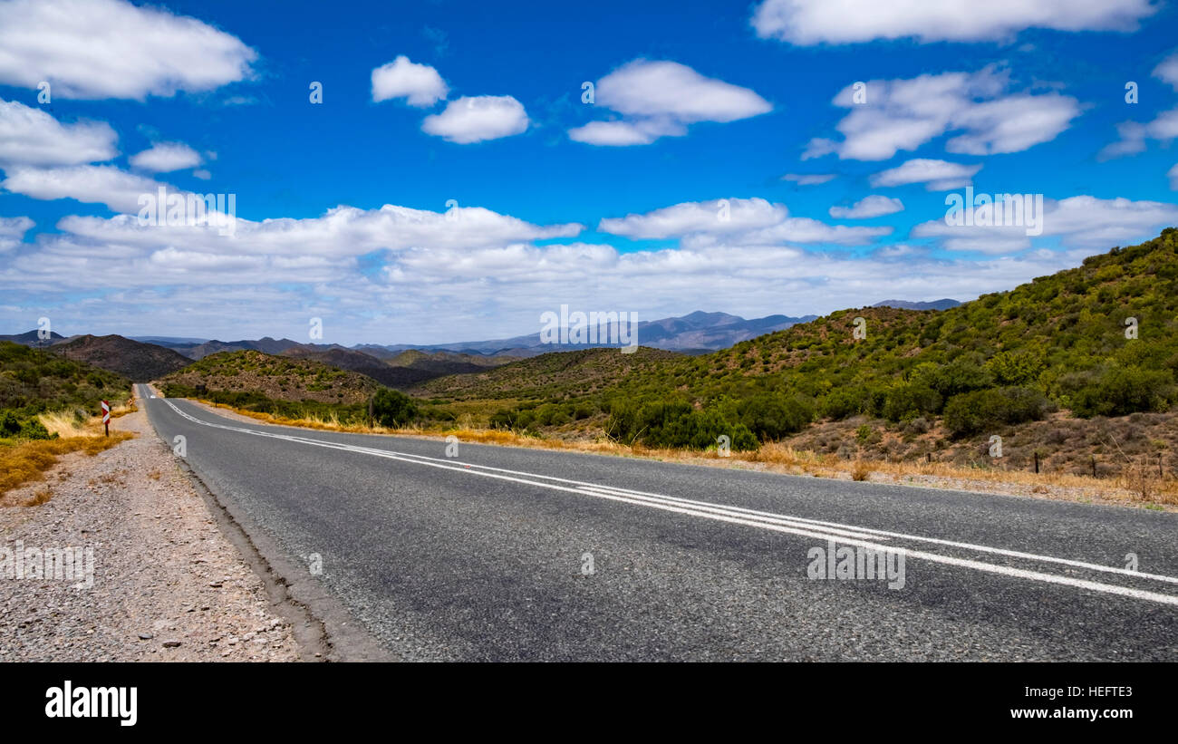 Route 62, eine touristische Route in Südafrika, die Kapstadt