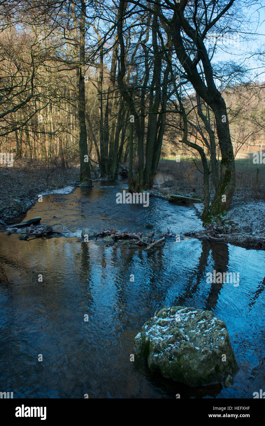 Deutschland, Nordrhein-Westfalen, Kreis Euskirchen, Marmagen Bei Nettersheim, Im Tal des Gillesbach Stockfoto