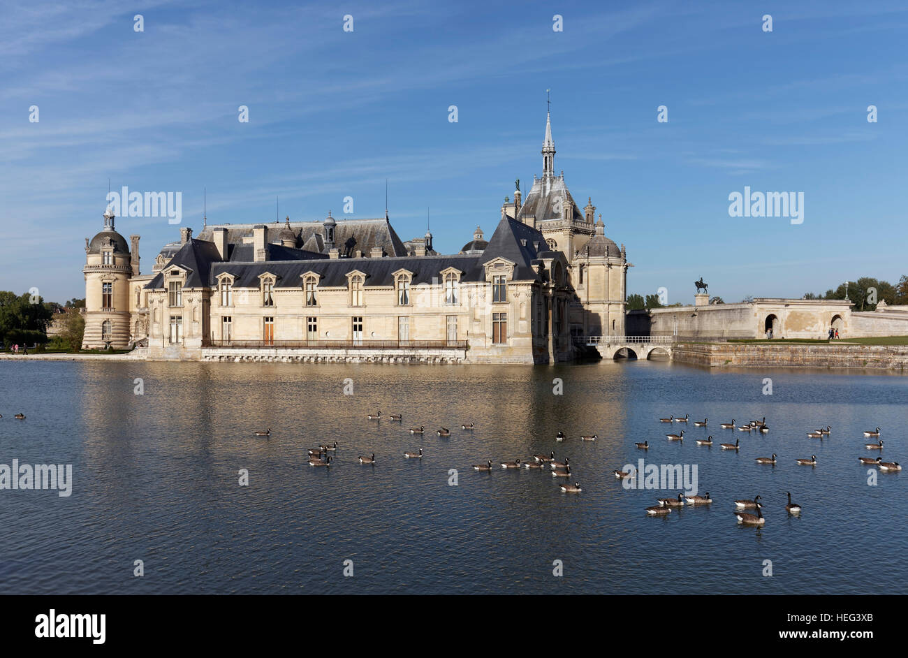 Schloss Chantilly, Chateau de Chantilly, Chantilly, HautsdeFrance