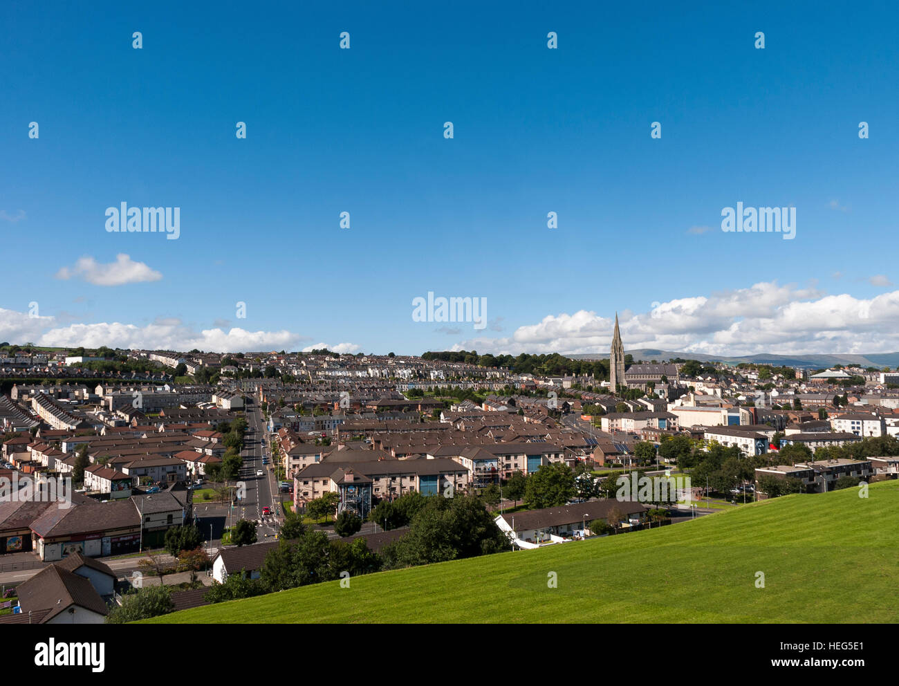 Londonderry, Nordirland. Stockfoto