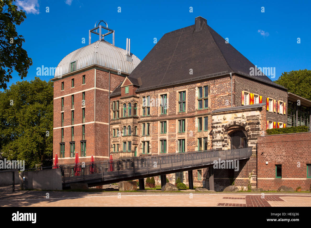 Deutschland, Nordrhein-Westfalen, Ruhrgebiet, Gelsenkirchen, Schloss Horst. Stockfoto