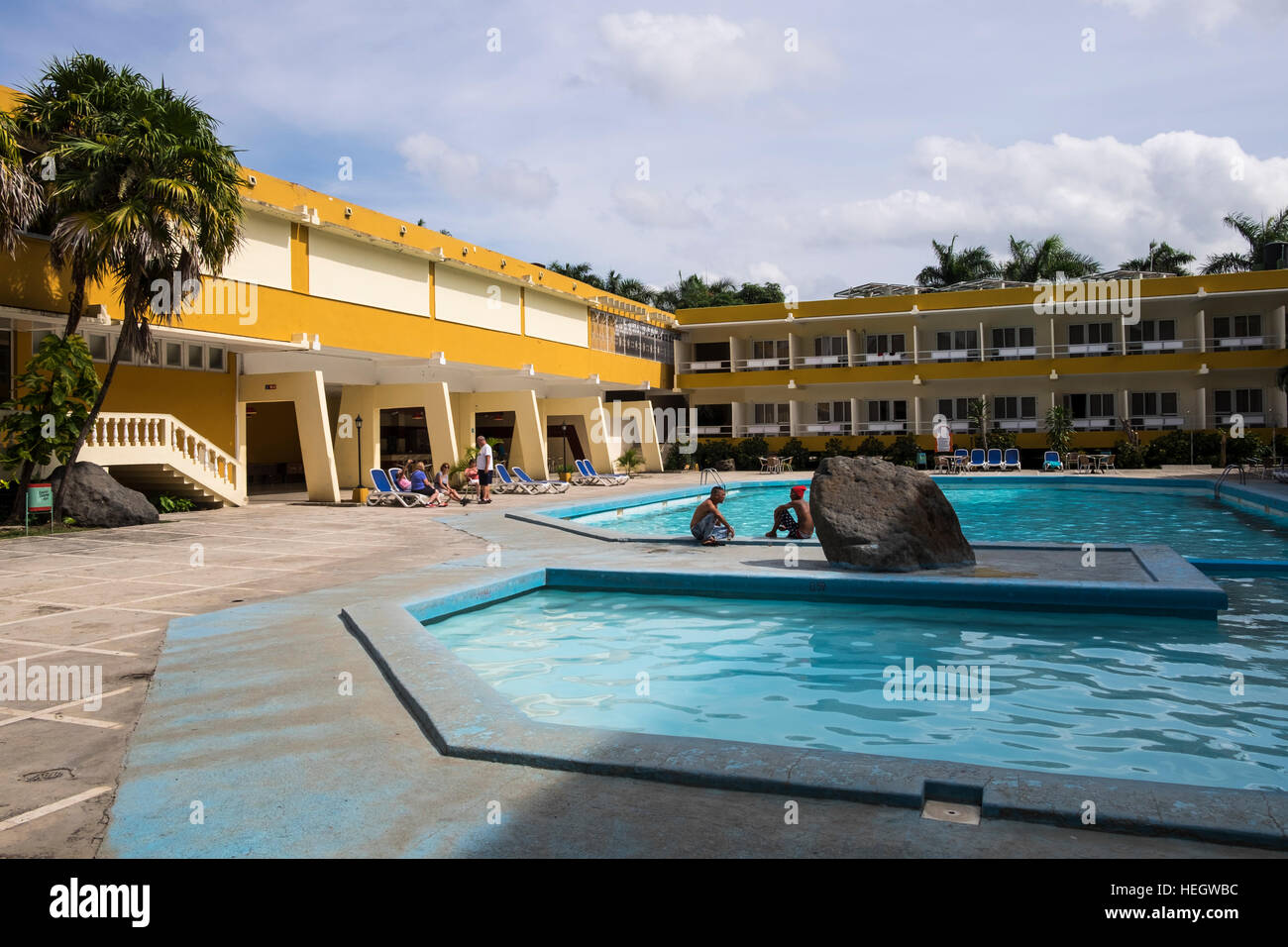 Hotel Islazul, "Sierra Maestra", Bayamo, Kuba Stockfoto
