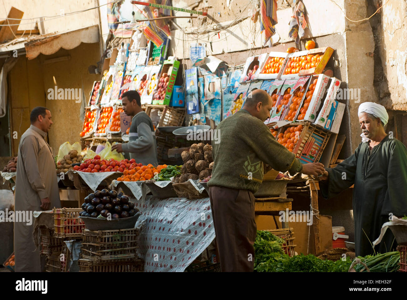 Aegypten, Kharga, Im Souk Stockfoto