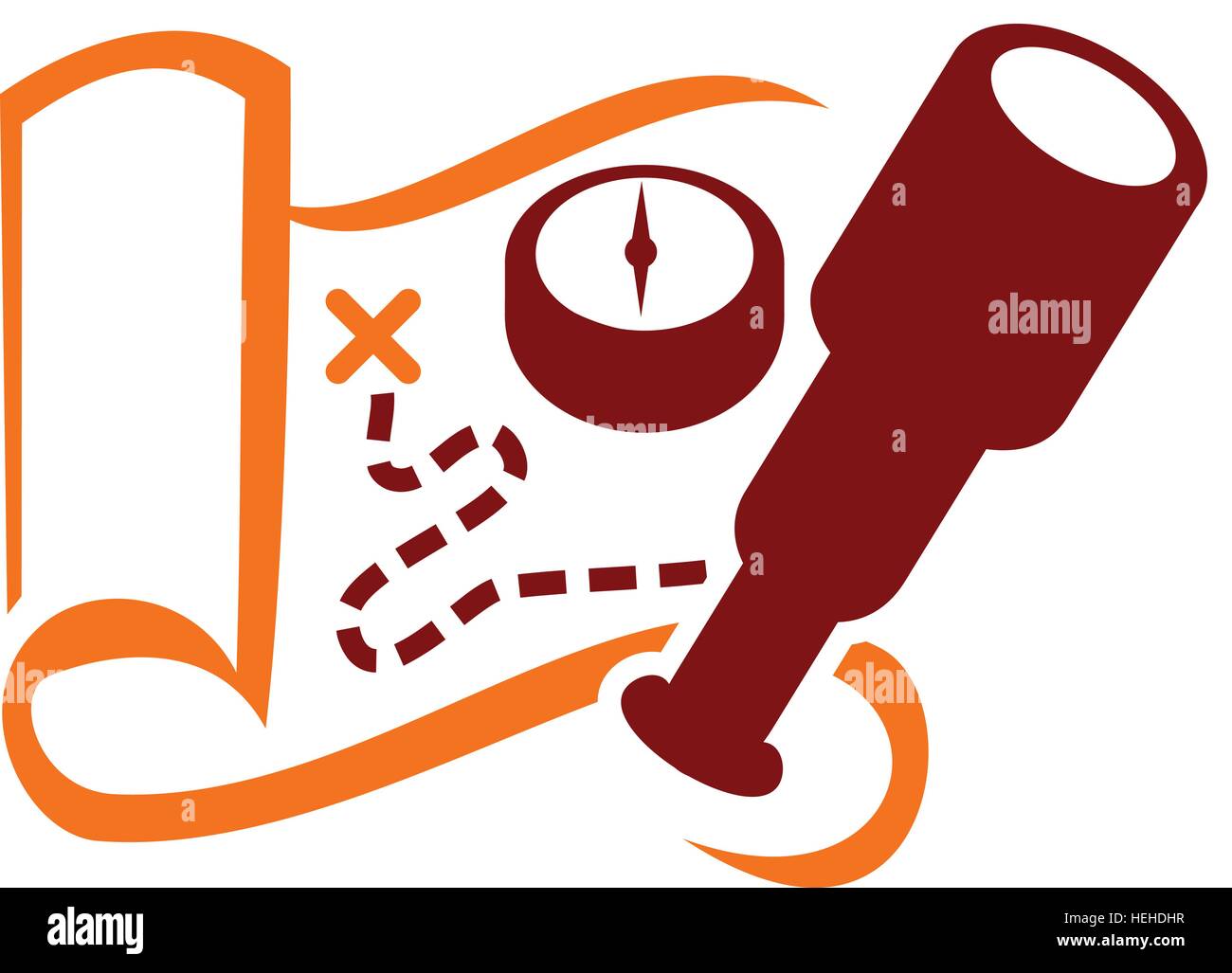 Abenteuer-Logo Stock Vektor