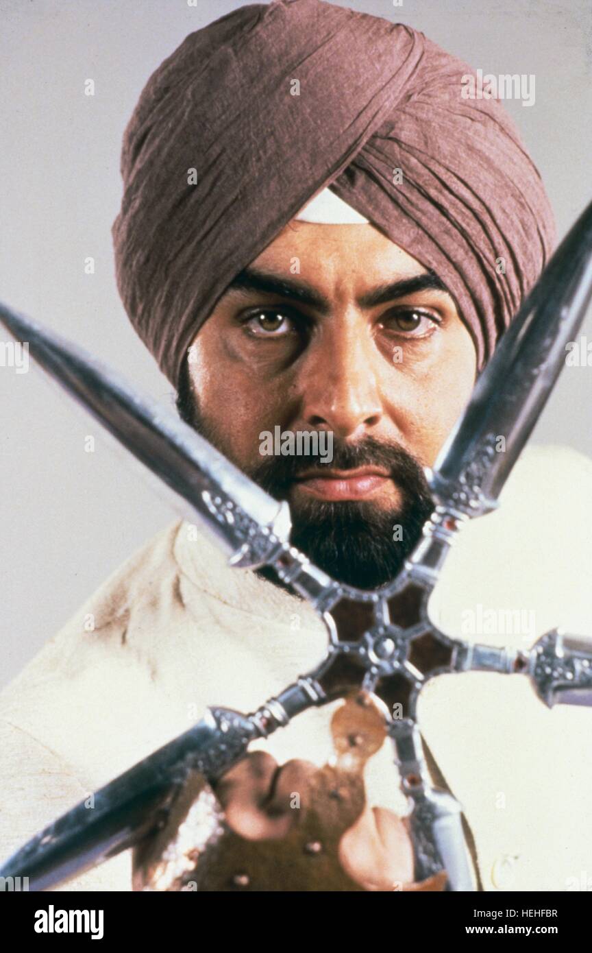 Kabir Bedi Octopussy 1983 Stockfotografie Alamy