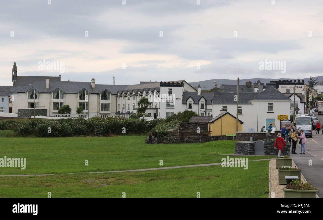 Das Butler Arms Hotel in Waterville, County Kerry, Irland. Stockfoto