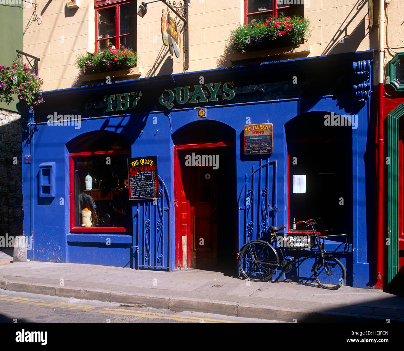 Quay Street, Galway, County Galway, Irland Stockfoto