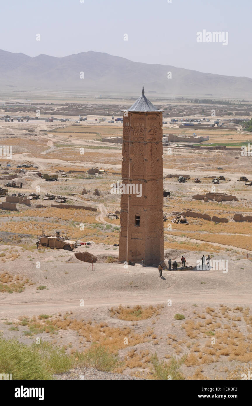 GHAZNI Provinz, Afghanistan Texas Army National Guard Ghazni