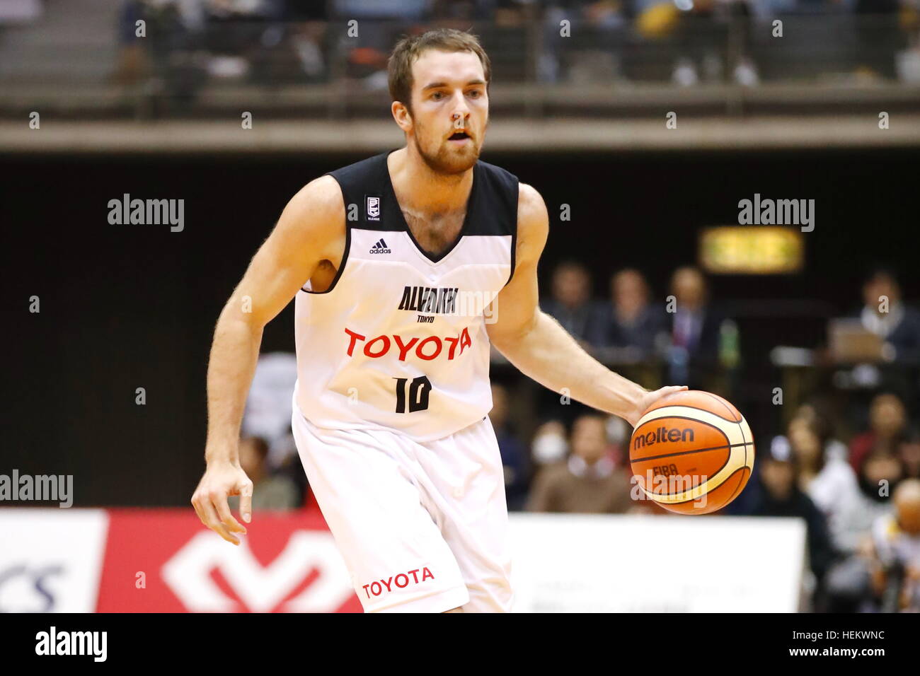 Zack Baranski (Alvark), 23. Dezember 2016 - Basketball: 2016 / 17 B.LEAGUE erste Liga-match zwischen Kawasaki Brave Thunders 87-70 Alvark Tokyo-Team im Todoroki Arena in Kanagawa, Japan.  (Foto von Sho Tamura/AFLO SPORT) Stockfoto