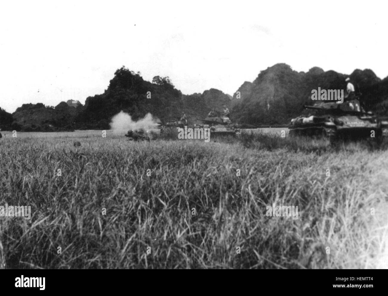 Französisch M24s Atr Dien Bien Phu Stockfoto