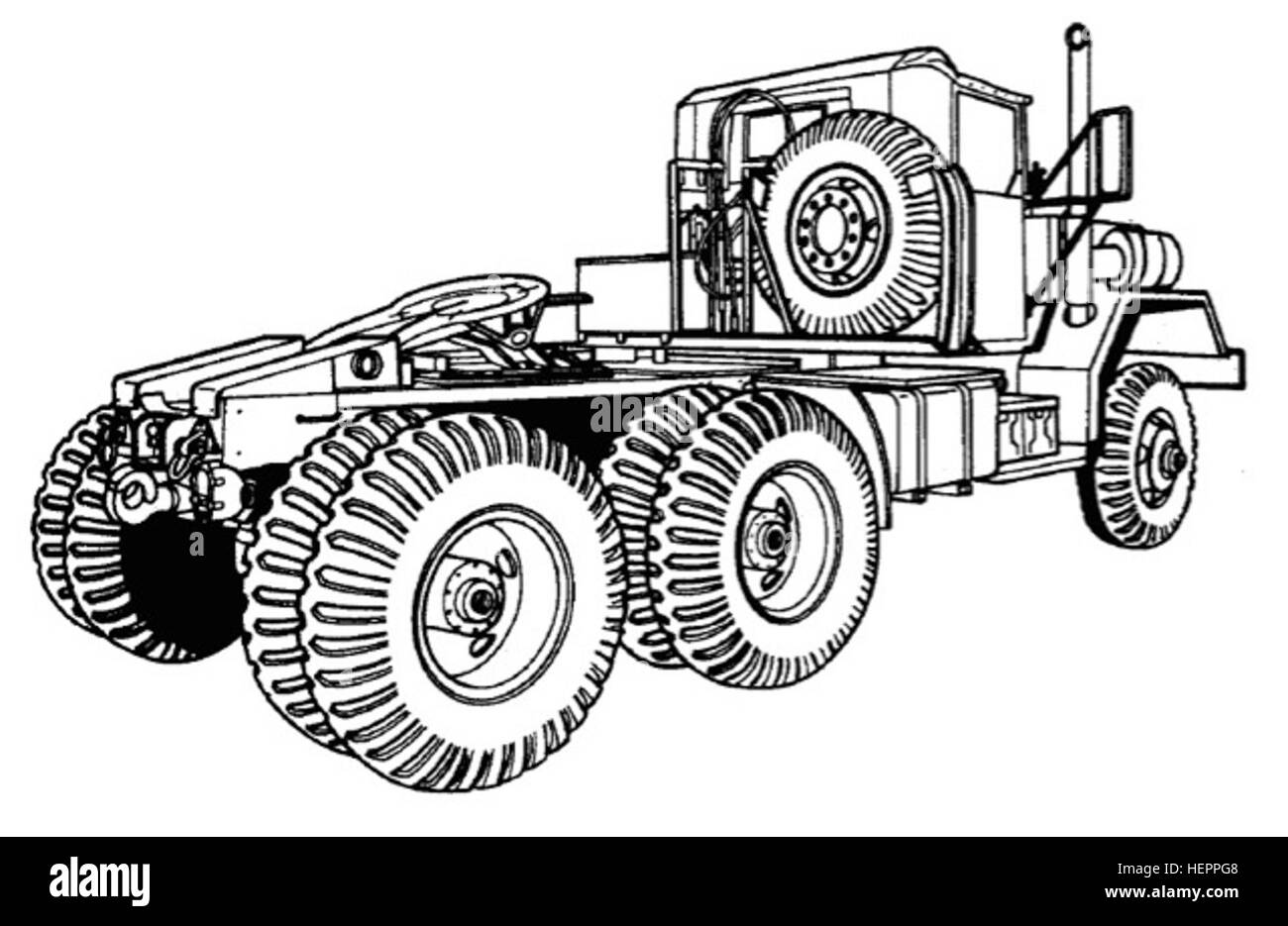 M62 Traktor Stockfoto