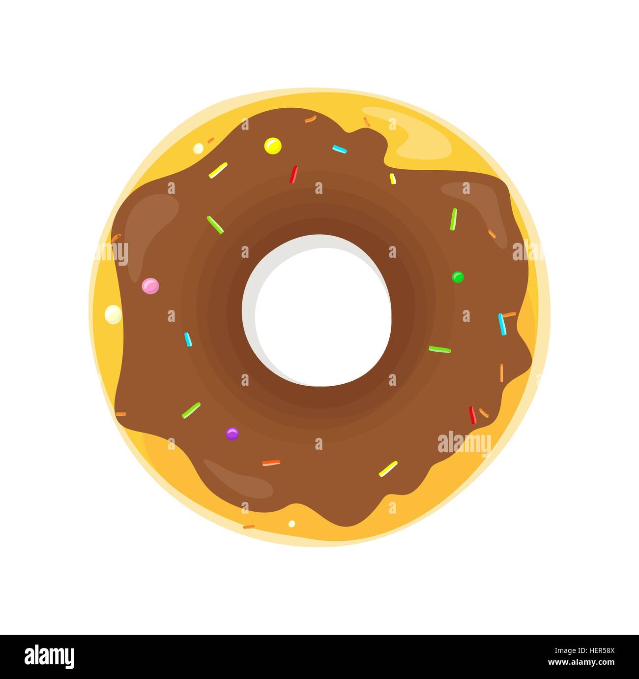 gelbes kuchendesign logos, donut-logo. süße krapfen entwerfen flache essen. donut, donuts, Design ideen