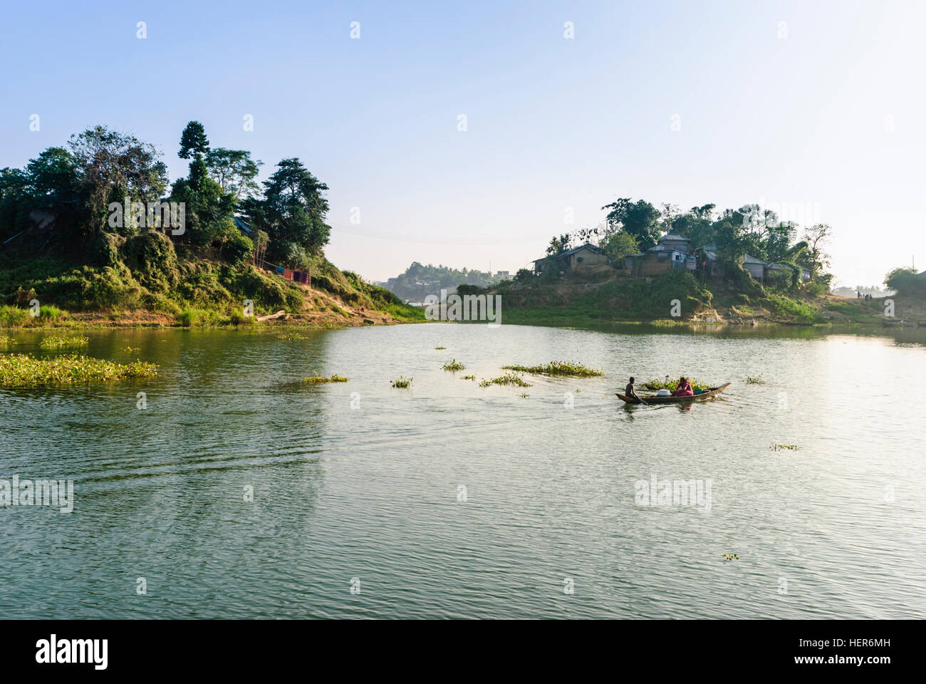 Rangamati: Kaptai See, Division Chittagong, Bangladesch Stockfoto