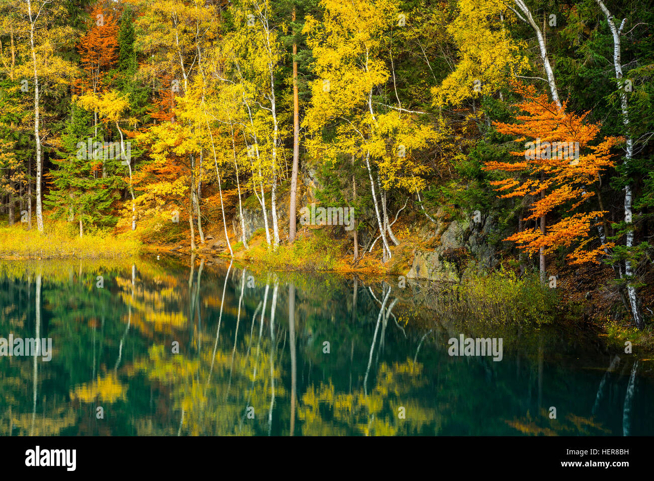 Herbst, Rudawy Janowickie, Landeshuter Kamm, Sudeten, Sudeten, Sudetendeutsche, Berg, Landschaft, Landschaften, touristische, Reisen Europa, Polen, Europa, Polen, Polen, Polska, untere schlesischen, Niederschlesien, Berglandschaft, außerhalb, Berglandschaften, Reisefotografie, Reisen Stockfoto