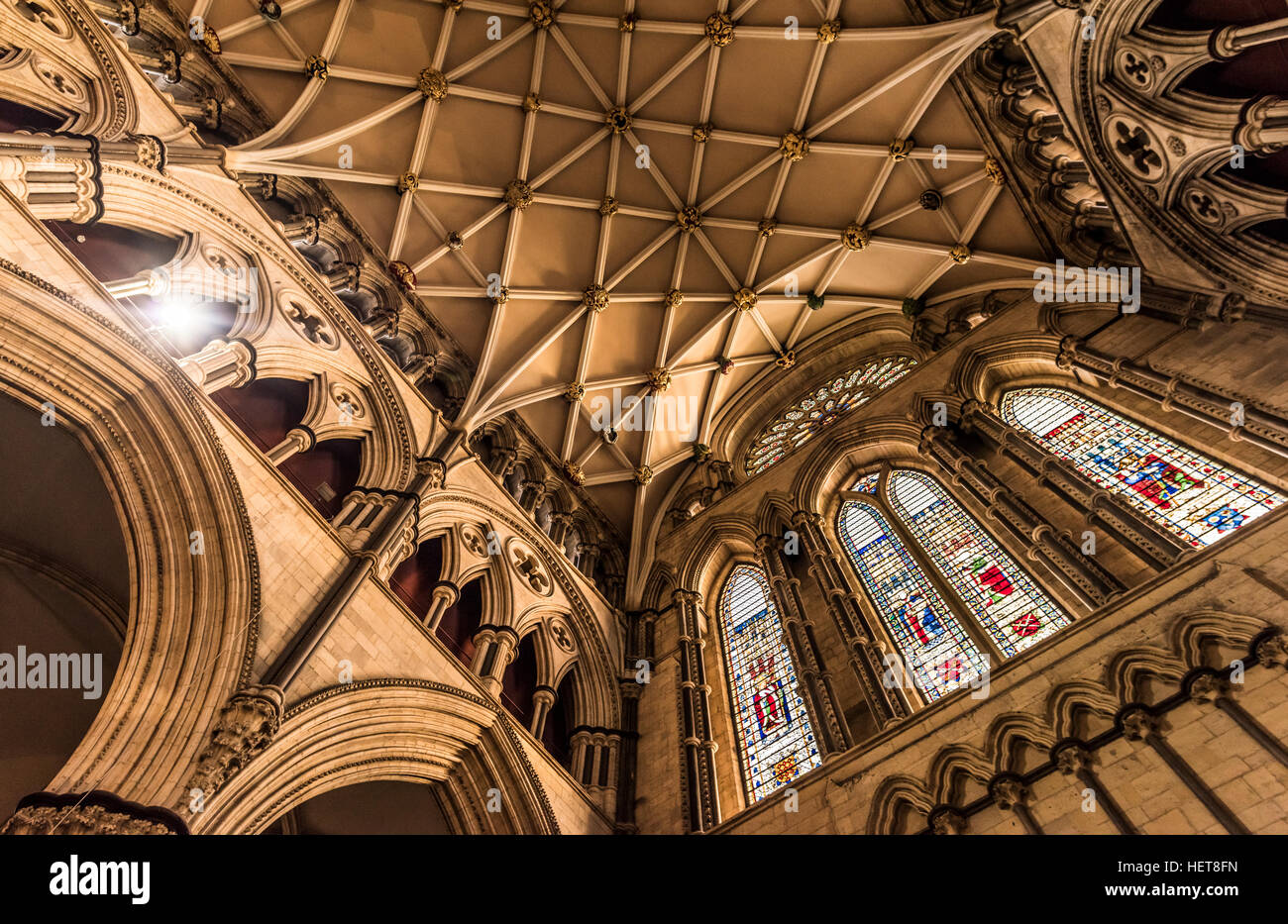 Das atemberaubende York Minster, eine unglaubliche Kirche England der