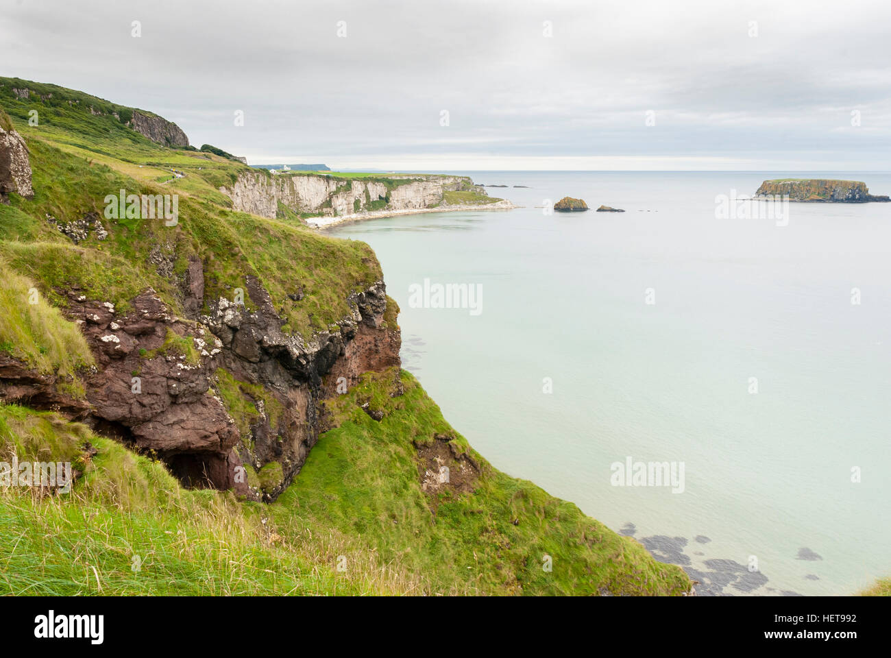 Atlantikküste-Nordirland Stockfoto