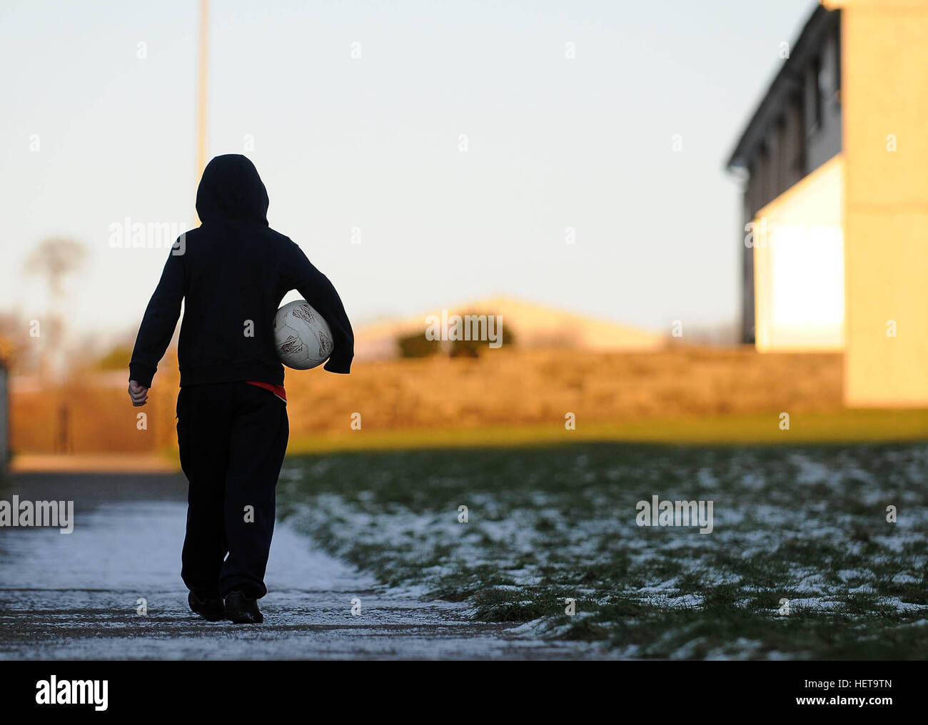 Die Gurnos Wohnsiedlung in Merthyr Tydfil, South Wales, UK Stockfoto