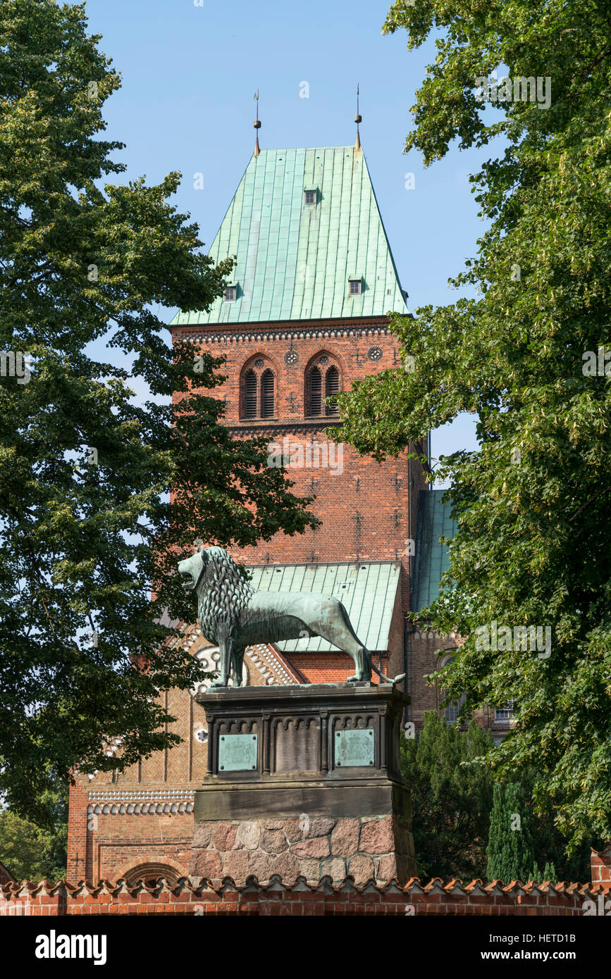 Ratzeburg romanische Kathedrale, Ratzeburg, Herzogtum Lauenburg, Schleswig-Holstein, Deutschland Stockfoto