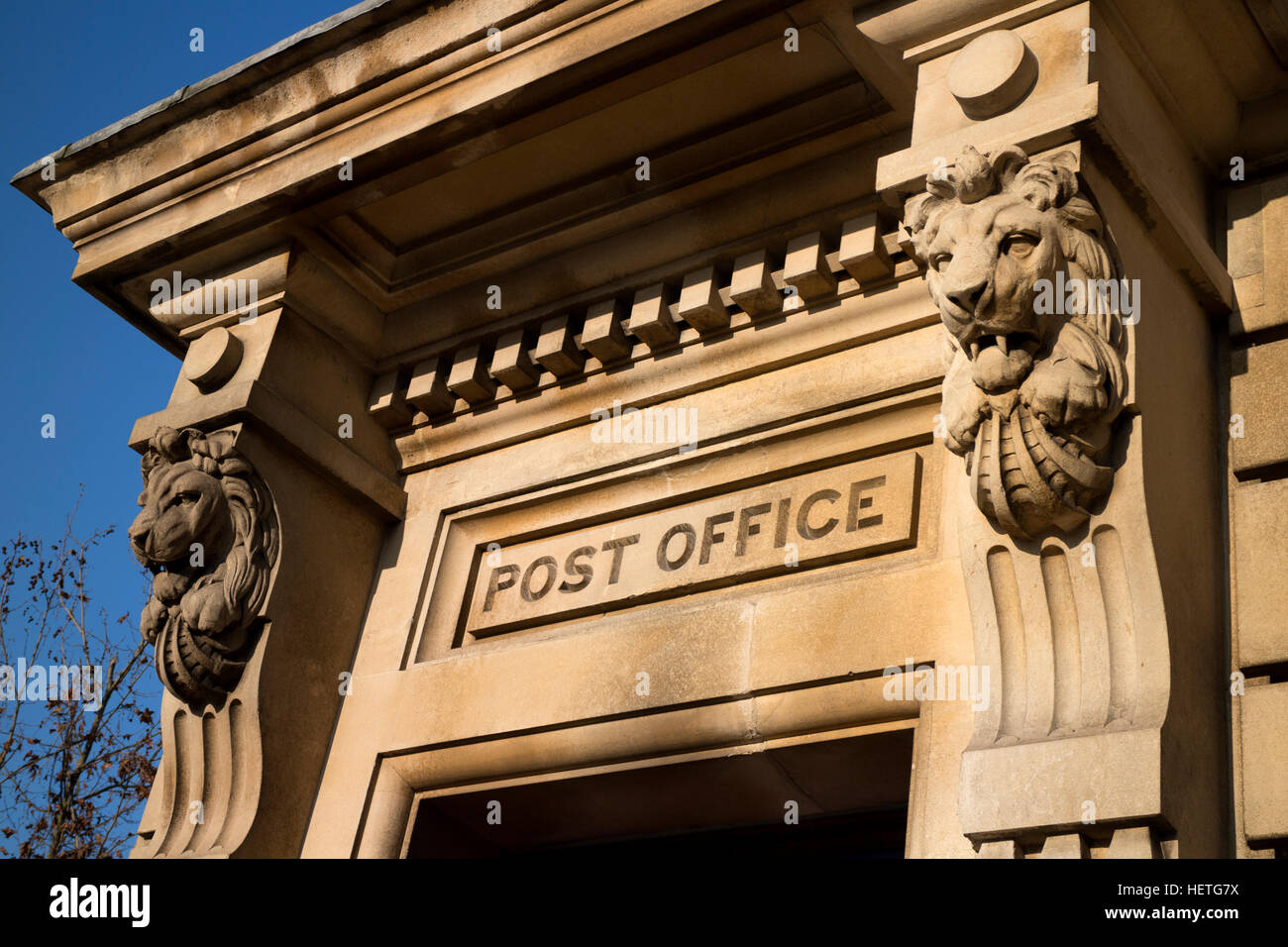Der ehemalige General Post Office, Leamington Spa, Warwickshire, England, UK Stockfoto