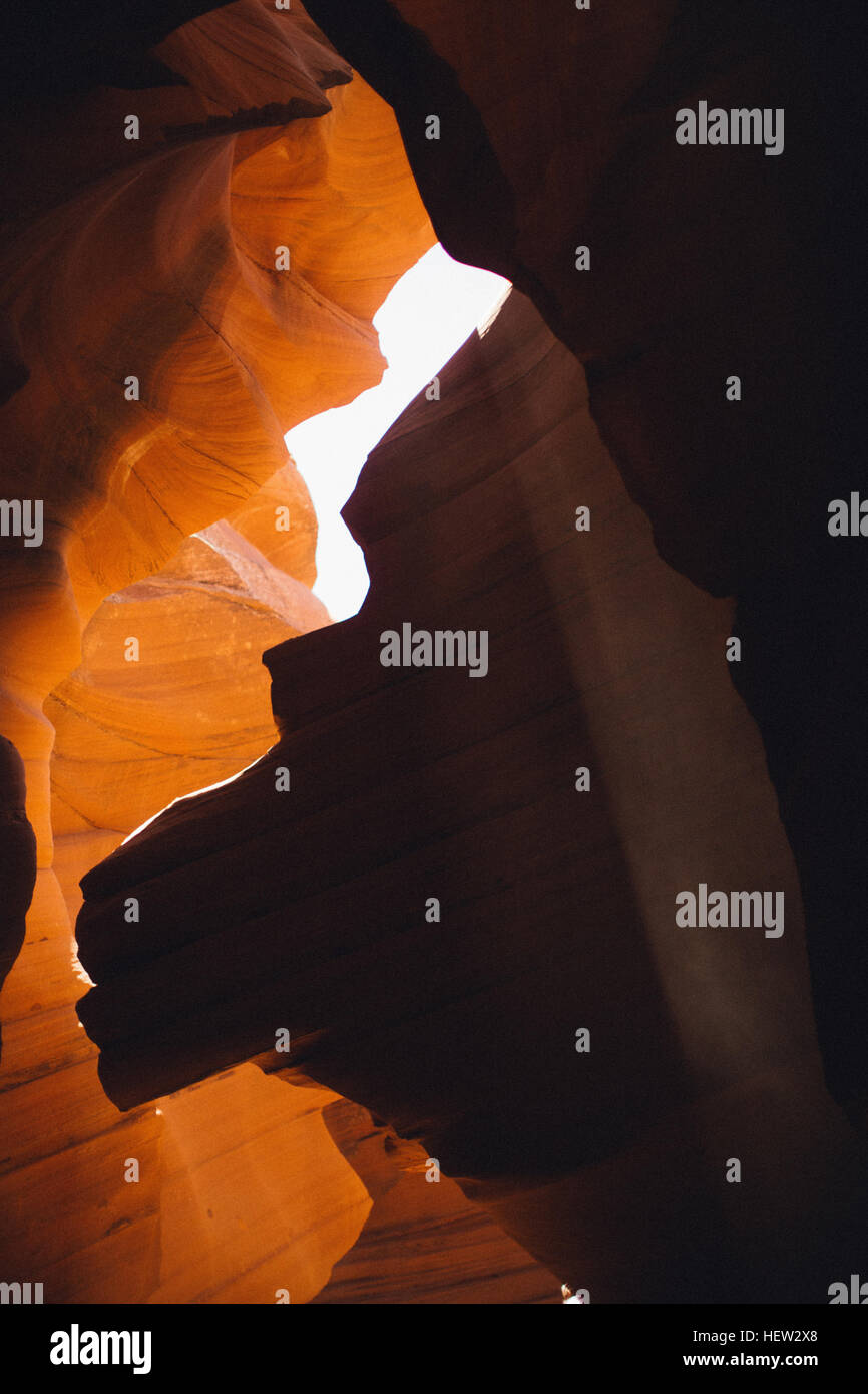 Der Antelope Canyon, Page, Arizona, USA Stockfoto