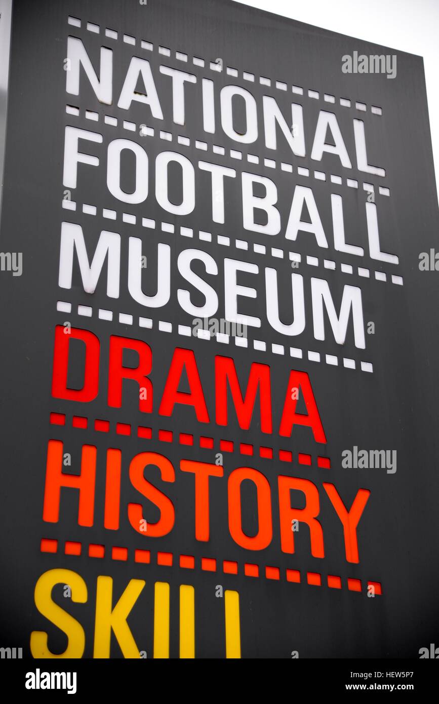 National Football Museum, Manchester Stockfoto