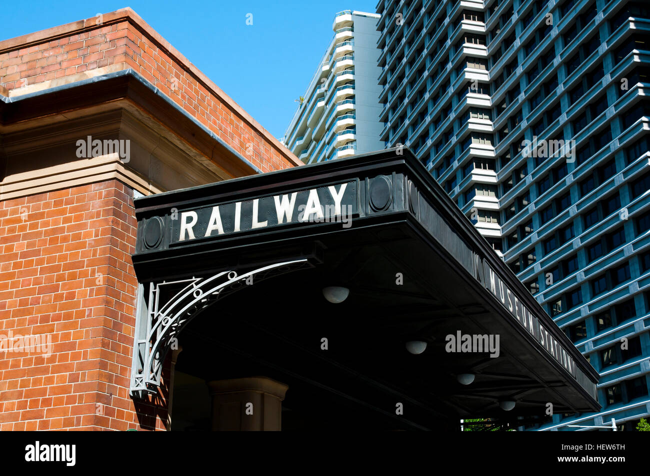 Railway Station - Sydney - Australien Stockfoto