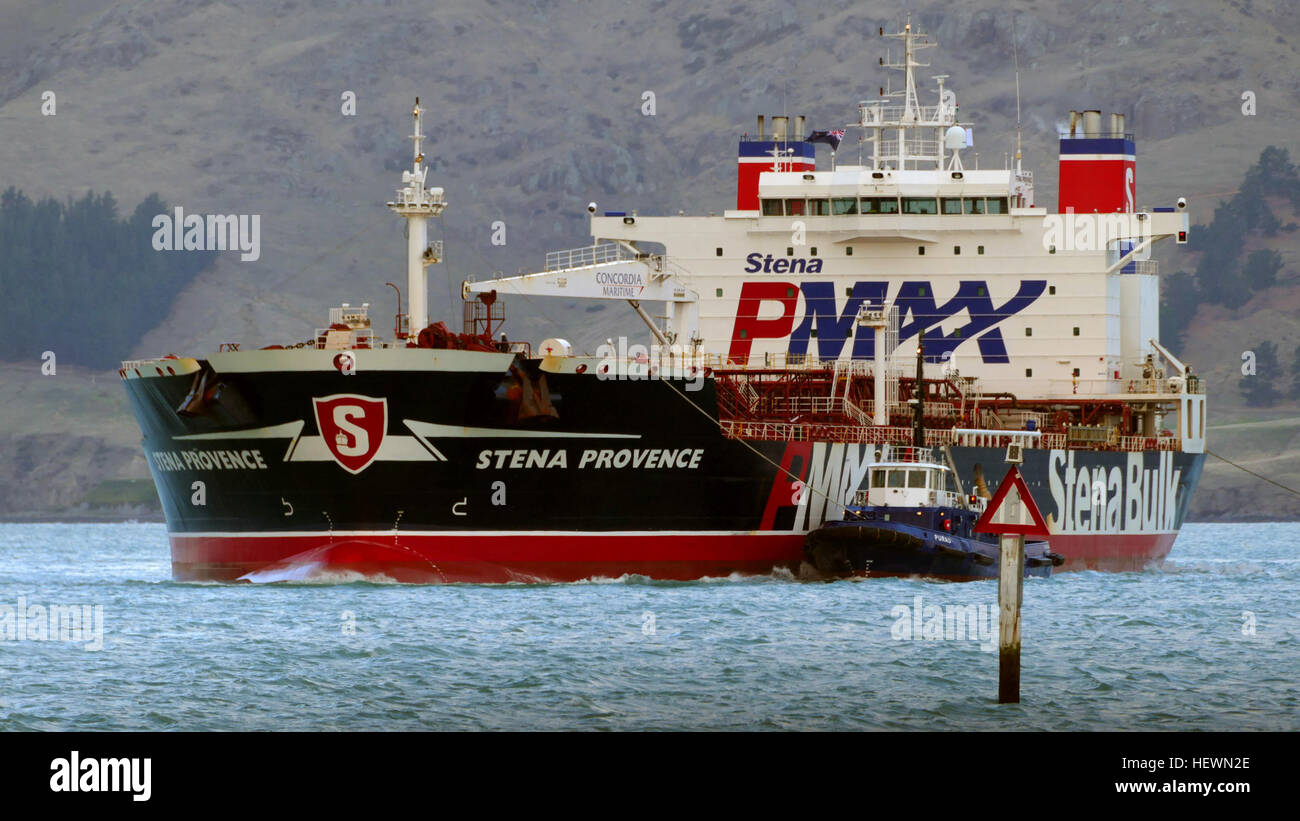 Das Schiff STENA PROVENCE (IMO: 9299135, MMSI: 310497000) ist ein Öltanker Produkte in Bermuda registriert. Die Schiff STENA PROVENCE hat eine Tragfähigkeit von 65125 Tonnen und wurde 2005 erbaut. Grobe Tonnage ist 36168.   Allgemeine Schiffsinformationen Flagge: Bermuda-Länge: 183 m x 40 m IMO: 9299135 Tiefgang (min/Avg/Max): 3,5 m/7,4 m/12,8 m MMSI: 310497000 Geschwindigkeit (Durchschnitt/Max): 11,1 kn 16,5 kn Rufzeichen: ZCDR3 Baujahr: 2005 Bruttoraumzahl: 36168 Eigengewicht: 65125 Tonnen Stockfoto