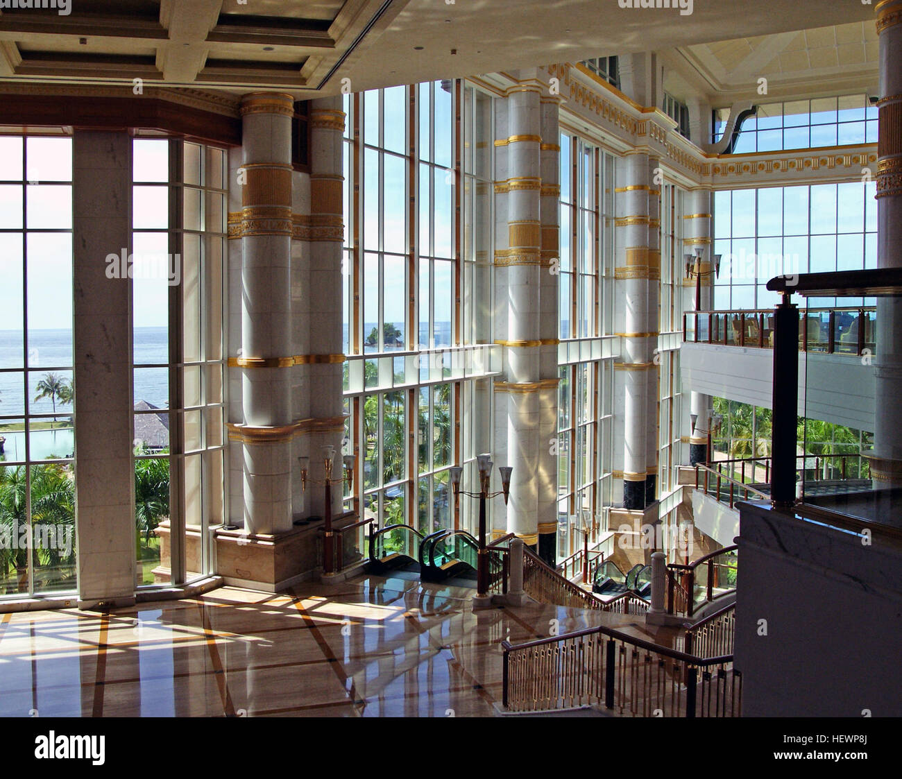 Ication (,), Brunei, The Empire Hotel &amp; Country Club, Architektur Stockfoto