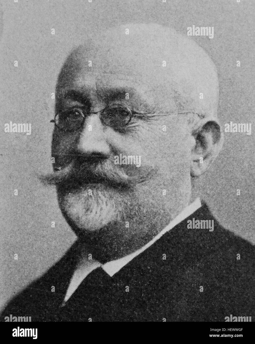 Graf Franz Karl Wolfgang Ludwig Alexander von Ballestrem, 1834-1910, Preussischer Gutsbesitzer, Montan-industriellen Und Politikers., Bild aus dem Jahr 1895, Digital verbessert Stockfoto