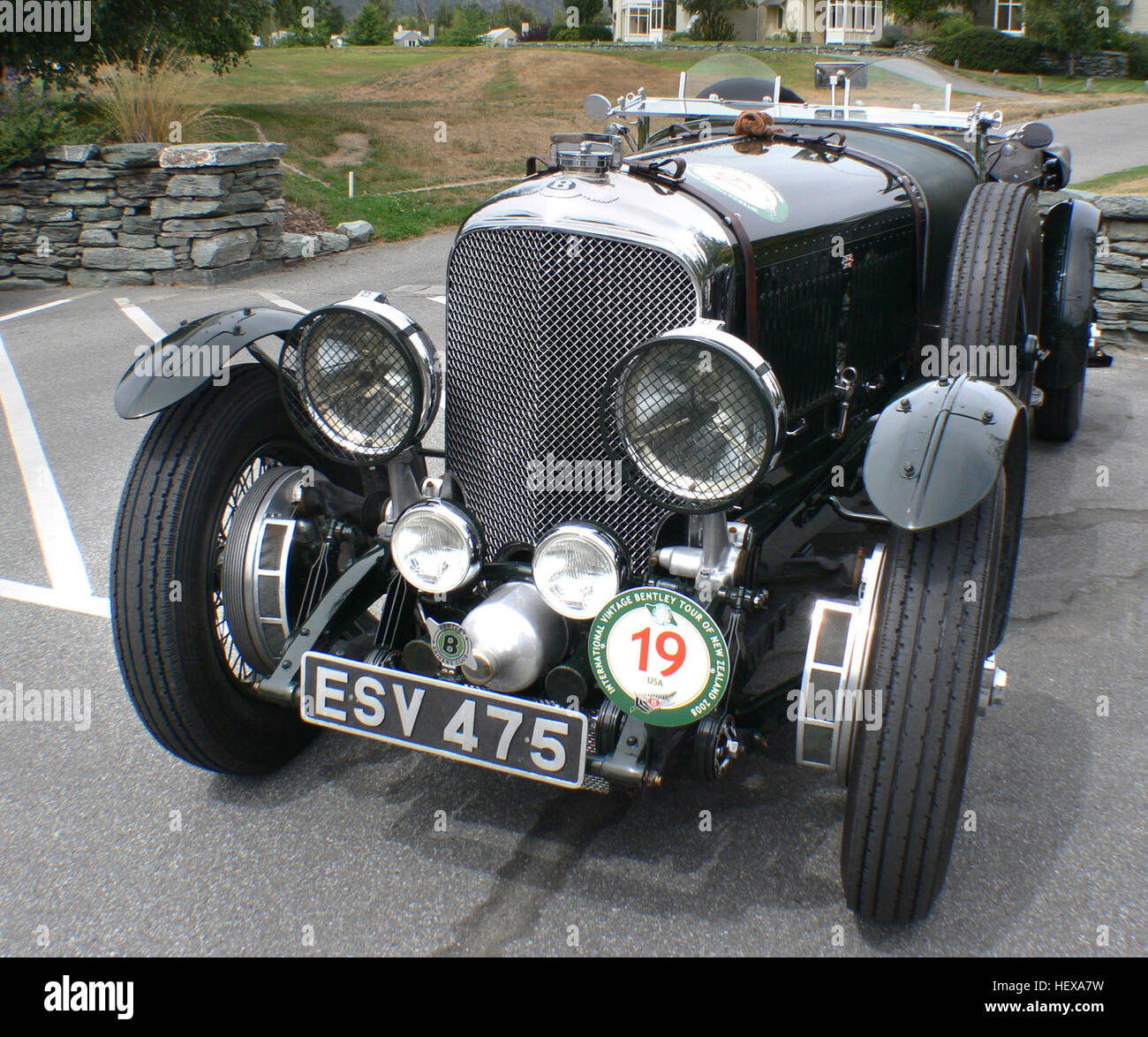Fabrik-raste Geschwindigkeit 6 s mehr, die Bentley-Geschichte als jedes andere Modell beigetragen. Diese Modelle speziell vorbereitet gewann die 24 Stunden von Le Mans sowie die berühmten Brooklands Doppel 12. Drei der Fabrik "Werke" Autos, bekannt als alte Nummer 1, 2 und 3, sammelte die meisten der Beifall und gelten derzeit als die begehrtesten aller Bentley-Modelle. Stockfoto