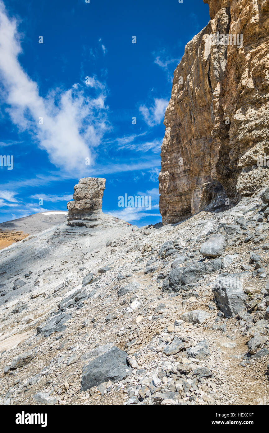 Landschaft im Nationalpark Pyrenäen Stockfoto