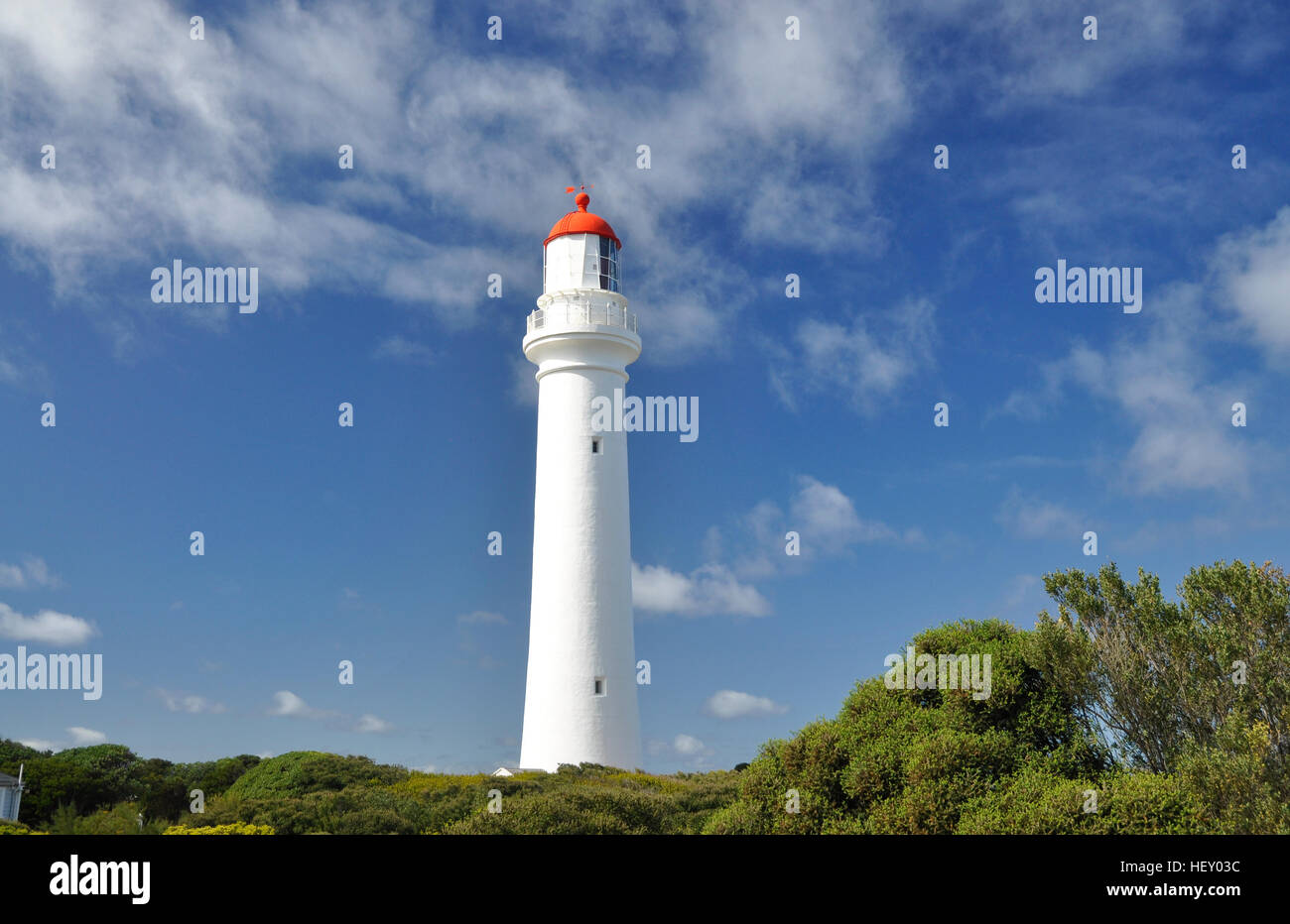 Leuchtturm am Cape Otway Südaustralien Stockfoto
