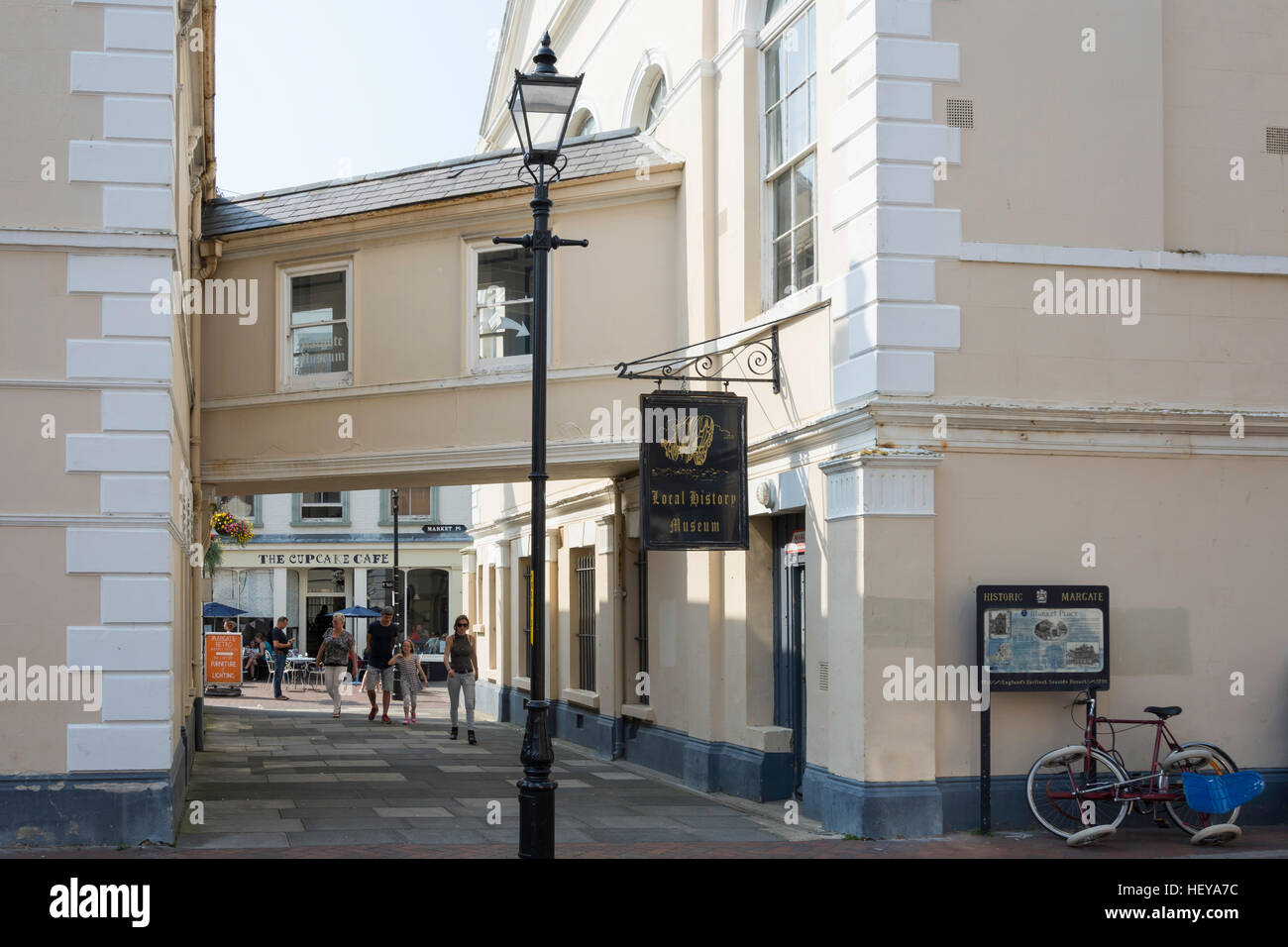 Heimatmuseum, Market Place, Margate, Kent, England, Vereinigtes Königreich Stockfoto