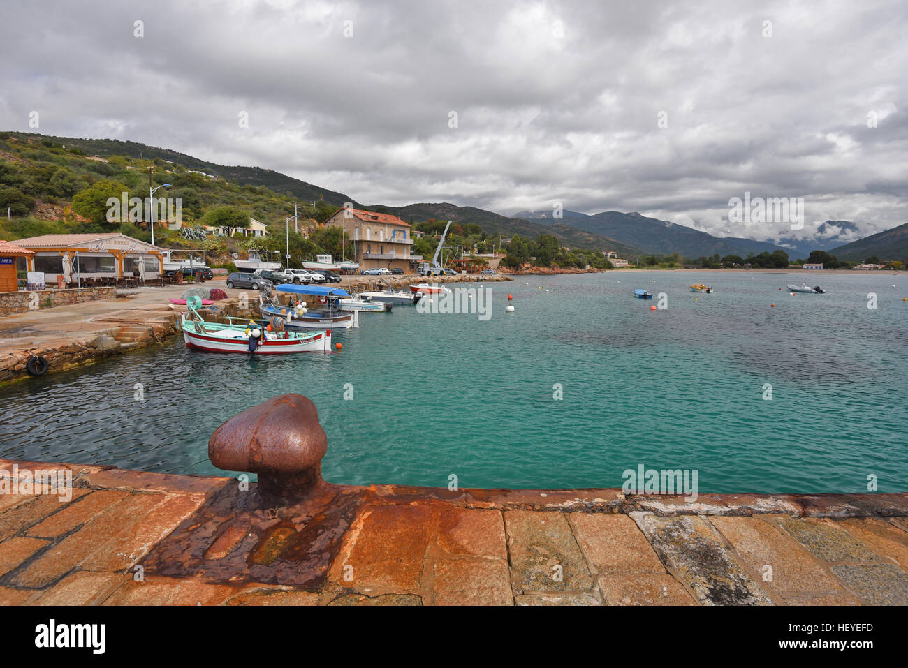 Bucht von Sagone Stockfoto