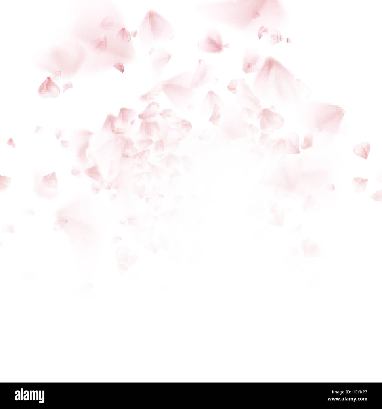 Rosa Blütenblätter Hintergrund. EPS 10 Stock Vektor